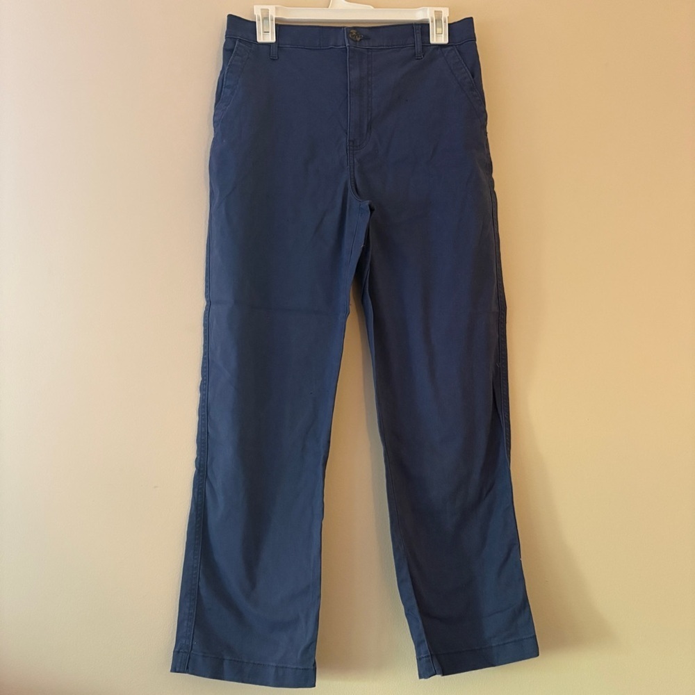 G.H. Bass Crown Blue Straight Leg Ankle Chino Pants Women’s 6